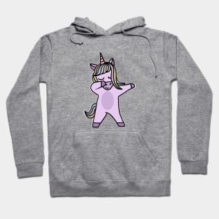 Cute Unicorn Dab Dance Dabbing Hoodie